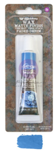 Redesign With Prima Metalliique Wax: Redesign - Matte Wax - Faded Demin