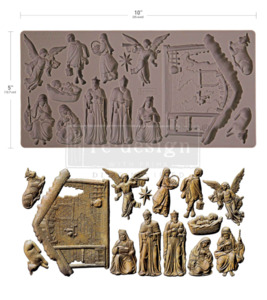 Redesign with Prima Moulds - Holy Night Nativity