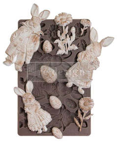 Redesign By Prima Moulds: Redesign with Prima Moulds - Springtime Bunny