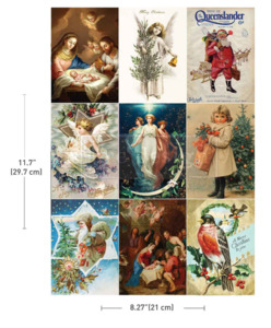 Redesign With Prima Transfers: Redesign with Prima A4 Transfer - Holy Night (1 Sheet)