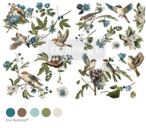 Redesign with Prima Large Transfer - Aviary Elegance