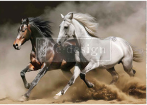 Redesign with Prima Decoupage Fibre Paper - A1 Wild Manevers