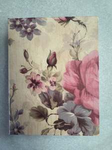 Jotter Pad - Pink and Purple Flowers