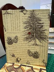 Jotter Pad - Pinecones and Acorns