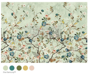 Redesign with Prima Decoupage Fibre Paper - A1  Blossom Perch