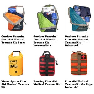 Products: First Aid, Medical + Trauma Kits