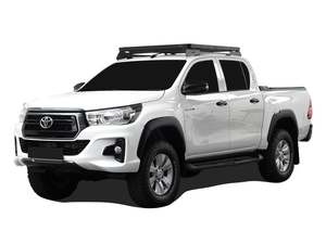 Roof Platforms: Toyota Hilux D/Cab (2016-Current) Slimline II Roof Platform Kit - By Front Runner