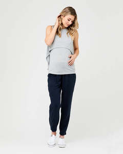 Nursing Wear: Swing Back Nursing Tank Ash