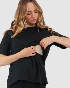 All: Claud Nursing Tee Black