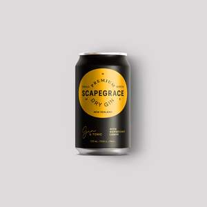 All: Scapegrace Gin & Tonic with Hawke's Bay Lemon