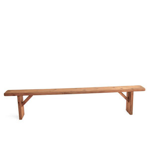 Products: Redwood Bench Seats - rollercoaster