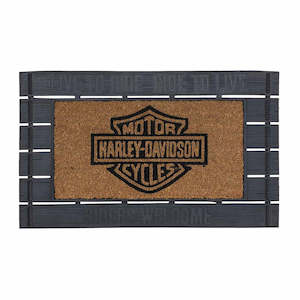 Home Decor: Harley-Davidson Riders Welcome Door Mat
