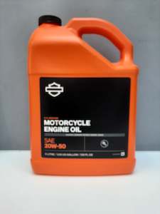 Oil Change: Harley-Davidson 360 20w50 Mineral Engine Oil 1 Gallon