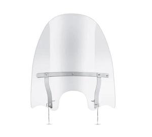 Windshields Deflectors: H-D Detachables Compact Windshield For Models With Auxiliary Lighting