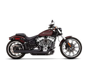 Exhaust Performance: RHINEHART 2-1 EXHAUST BLACK M8 BREAKOUT