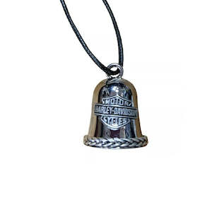 Ride Bells: Harley-Davidson Braided Bar & Shield Ride Bell