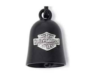 Ride Bells: Harley-Davidson Bar & Shield Gloss Black Ride Bell