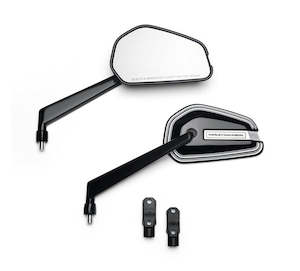 Mirrors: Empire Black Machine Cut Mirrors