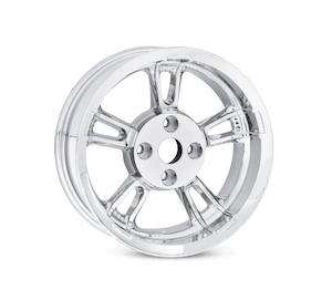 Tires Wheels: Impeller 17 In. Front Wheel - Contrast Chrome
