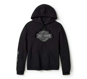 Womens Sweatshirts Hoodies: Harley-Davidson Ladies Bling Bar & Shield Hoodie