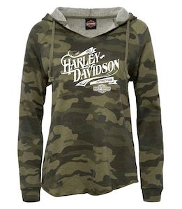 Womens Sweatshirts Hoodies: Harley-Davidson Release Ladies Dealer Hoodie