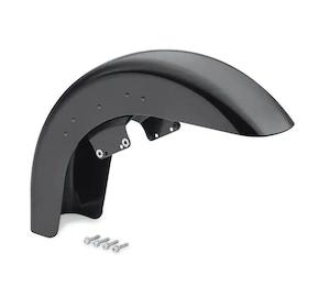 Paint Bodywork: Color-Matched 21 In. Front Fender - Vivid Black