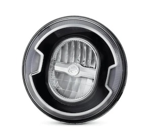 Daymaker Lighting: 7 In. Daymaker Signature Reflector Led Headlamp - Black