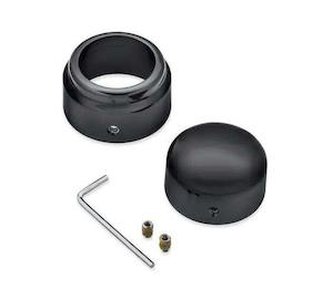 Axle Nut Covers: Rear Axle Nut Covers - Gloss Black