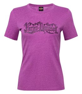 Womens Tees Shirts: Harley-Davidson Thrill Ladies Dealer Tee