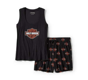 Womens Jeans Pants: Harley-Davidson Ladies Pajama Set