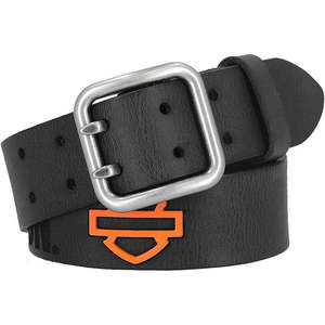 Harley-Davidson Enamel Logo Plaque Belt