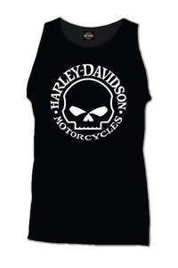 Mens Clearance Sales: Harley-Davidson Willie G Skull Dealer Tank
