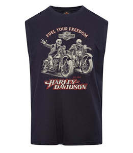 Mens Clearance Sales: Harley-Davidson Men's Deranged Dealer Muscle Tee