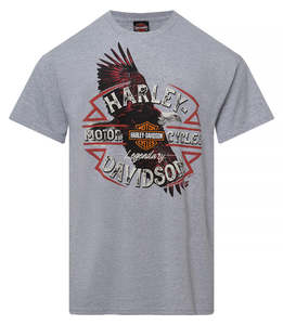 Mens Clearance Sales: Harley-Davidson Feather Sport Men's Dealer Tee