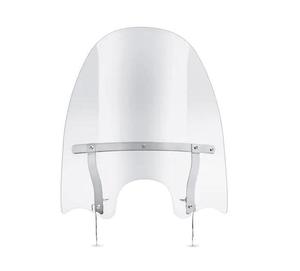H-D Detachables Compact Windshield For Models With Auxiliary Lighting