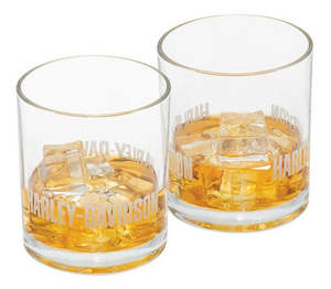 Harley-Davidson Premier Rocks Glass Set