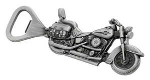 Harley Drinkware: Harley-Davidson Motorcycle Bottle Opener
