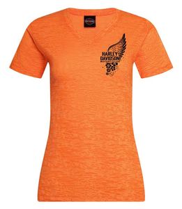 Womens Tees Shirts: Harley-Davidson Ladies Enchanting Dealer Tee