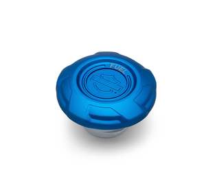 Custom Accessories Trims: Redline Fuel Cap - Blue