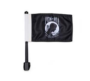 General Oem Parts: POW/MIA Flag Kit-Saddlebag/Tour-Pak Mount