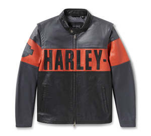 Harley-Davidson Men's Convertible Leather Jacket