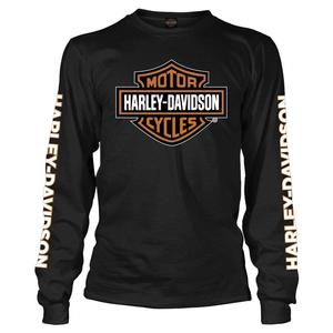 Harley-Davidson Bar & Shield L/S DealerTee With Sleeve Print