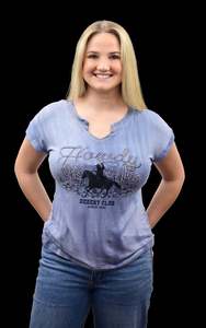 Womens Clearance Sale: Howdy Club Ladies Tee