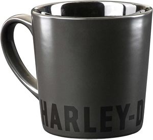 Harley Drinkware: Harley-Davidson Matte Black Mug