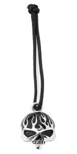 Ride Bells: Harley-Davidson Willie G Head Flamed Ride Bell