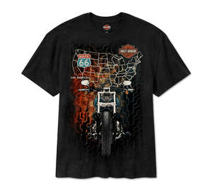 Tees Shirts: Harley-Davidson Route 66 Anniversary Tee