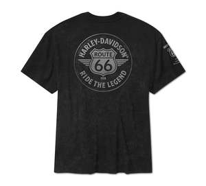 Tees Shirts: Harley-Davidson Route 66 Legendary Tee