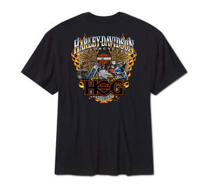 Tees Shirts: Harley-Davidson HOG Full Throttle Tee