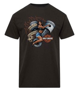 Tees Shirts: Harley-Davidson Piston Men's Dealer Tee