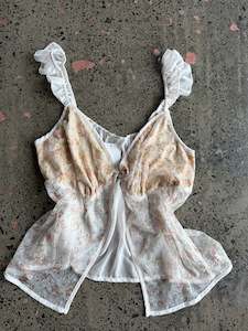 Womens Wear: Cute Open Top Cami - XL